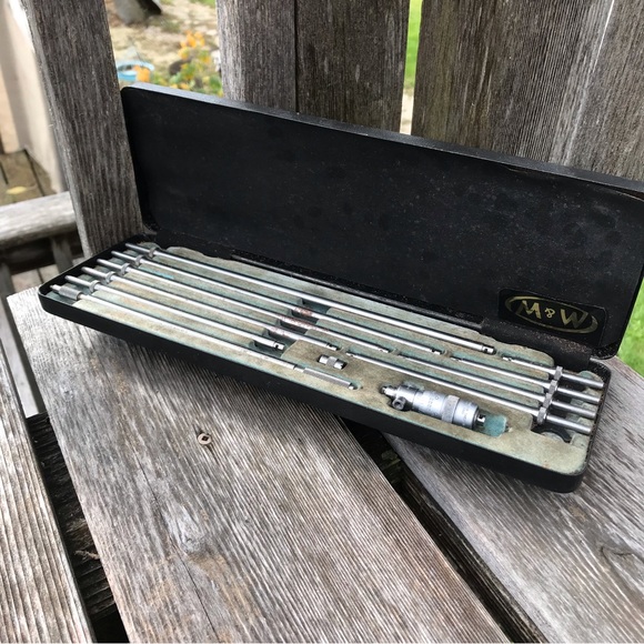 Vintage boxed Moore & Wright internal imperial micrometer - Picture 5 of 5